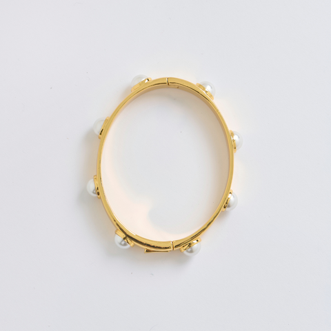 Pearl Polkadot Cuff