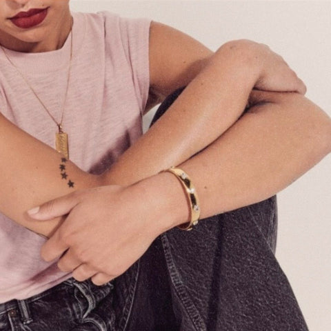 Gangbuster Cuff - Gold