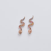 Serpentine Deluxe Gemstone Earrings