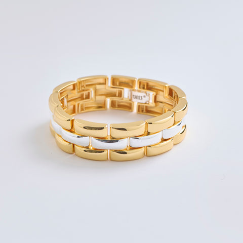 Equinox Two-Tone Bracelet