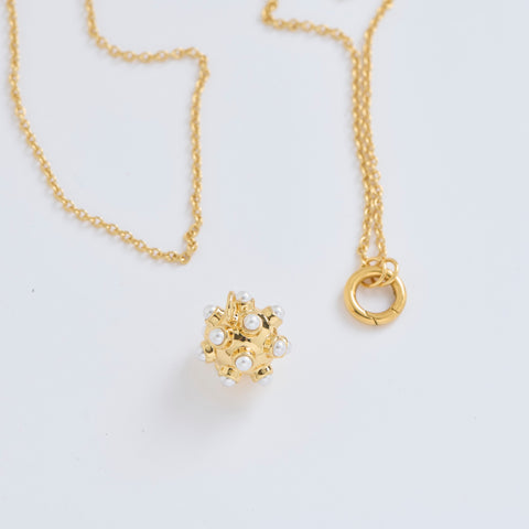 Pearl Sputnik Necklace